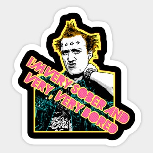Vyvyan Young Ones 80s Tribute Punk Design Sticker